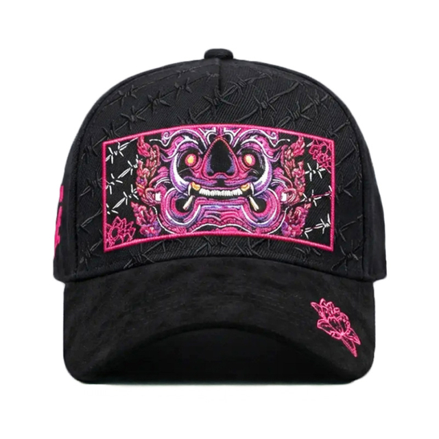 Бейсбольная кепка с логотипом и аппликацией на заказ из 5 панелей